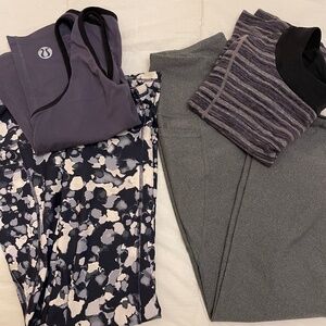 Lululemon Tops and Old Navy Pants Fitness Bundle Small/Med - GUC to EUC!